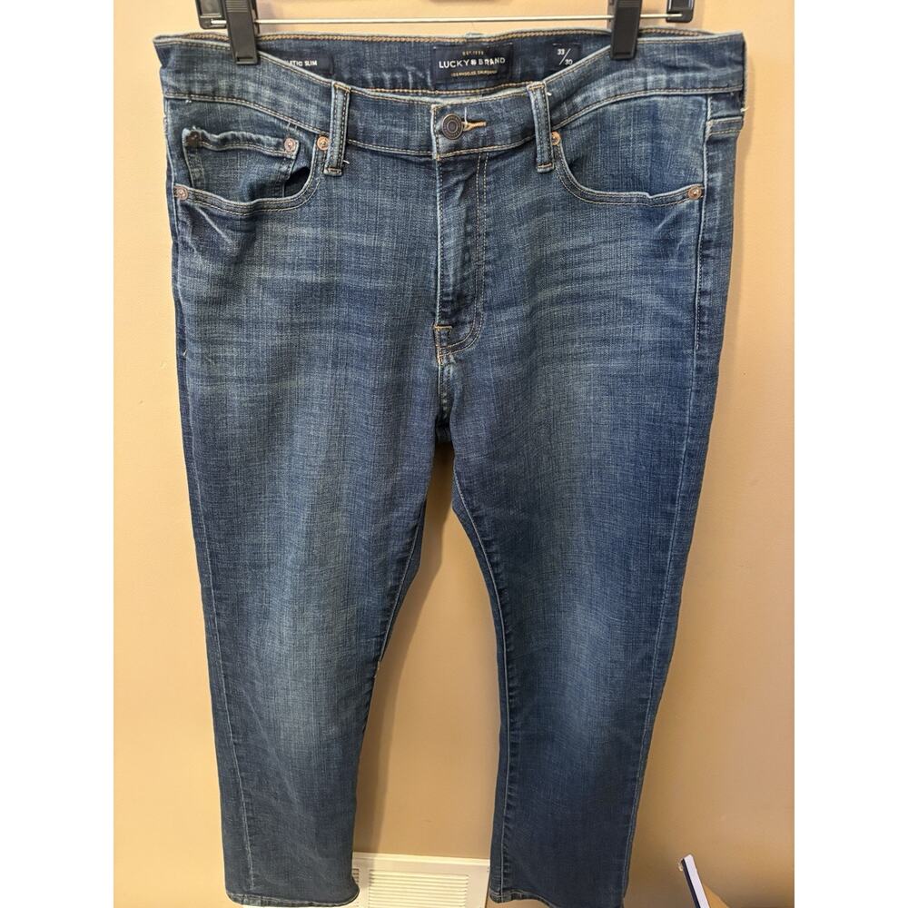 lucky brand 410 athletic slim 33x30